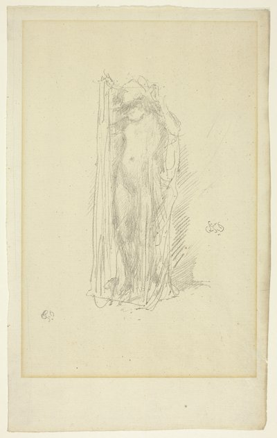 Modello che Drappeggia da James Abbott McNeill Whistler