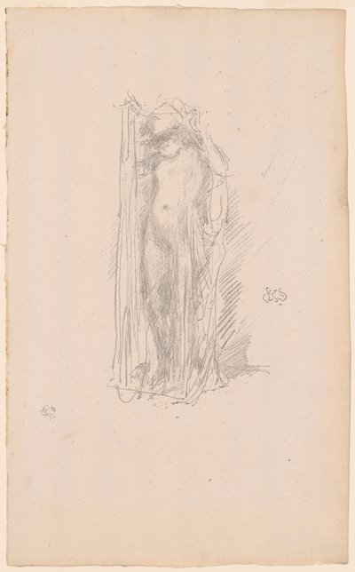 Drappeggio del modello da James Abbott McNeill Whistler