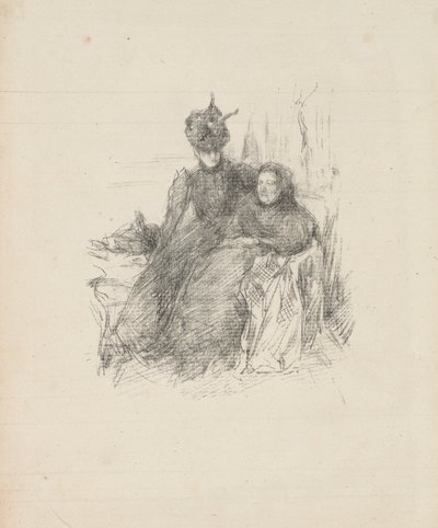 Madre e figlia [La Mère Malade] da James McNeill Whistler