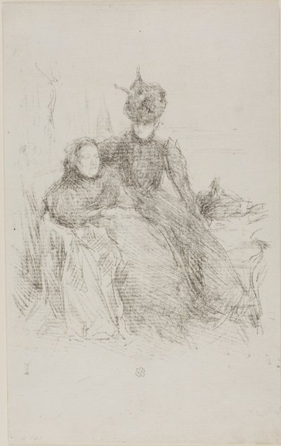 Madre e figlia [La Mère Malade] da James McNeill Whistler