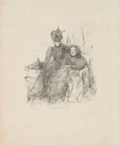 Madre e figlia [La Mère Malade] da James Abbott McNeill Whistler