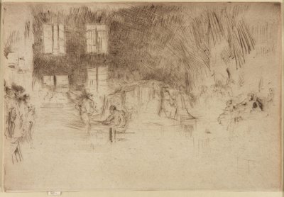 Fornace di vetro di Murano da James Abbott McNeill Whistler