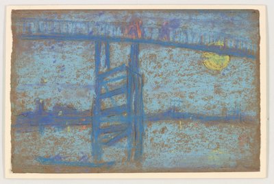 Notturno: Ponte di Battersea da James Abbott McNeill Whistler