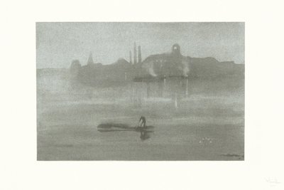 Notturno: Il fiume a Battersea da James Abbott McNeill Whistler