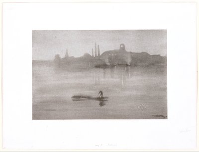 Notturno: il fiume a Battersea da James McNeill Whistler