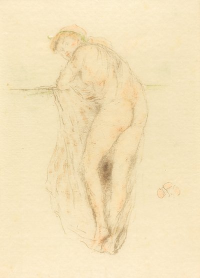 Modello nudo, vista posteriore da James Abbott McNeill Whistler