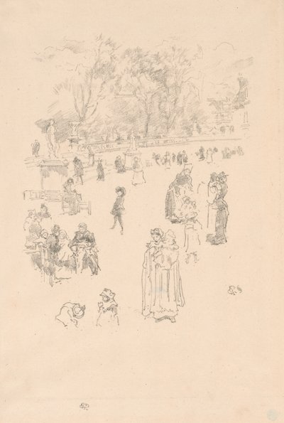 Bambinaie: "Les Bonnes du Luxembourg" da James Abbott McNeill Whistler