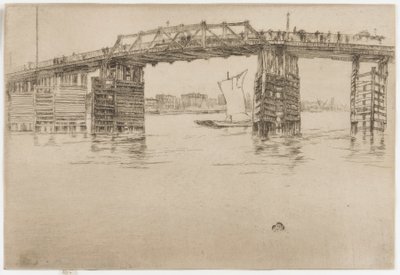 Vecchio ponte di Battersea da James Abbott McNeill Whistler