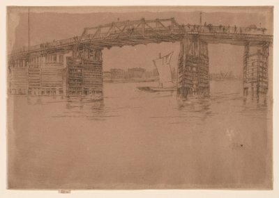Vecchio ponte di Battersea da James Abbott McNeill Whistler