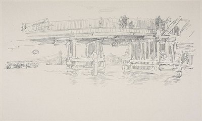 Vecchio Ponte di Battersea da James Abbott McNeill Whistler
