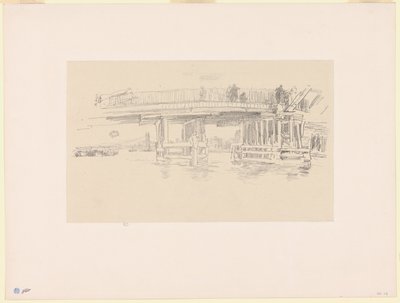 Vecchio ponte di Battersea da James Abbott McNeill Whistler