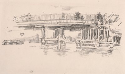 Vecchio ponte di Battersea da James McNeill Whistler