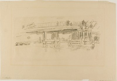 Vecchio ponte di Battersea da James McNeill Whistler