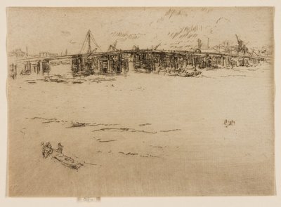 Vecchio Ponte di Battersea, No. 2 da James Abbott McNeill Whistler