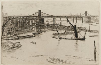 Vecchio Ponte di Hungerford da James Abbott McNeill Whistler