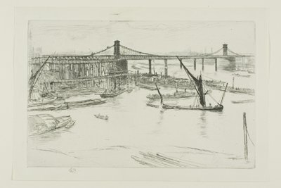 Vecchio ponte di Hungerford da James Abbott McNeill Whistler