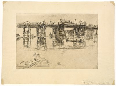 Vecchio ponte di Putney da James Abbott McNeill Whistler