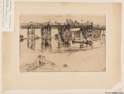 Vecchio Ponte di Putney da James Abbott McNeill Whistler