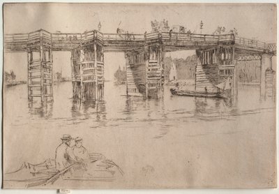 Vecchio ponte di Putney da James McNeill Whistler