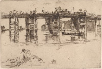 Il vecchio ponte di Putney da James McNeill Whistler
