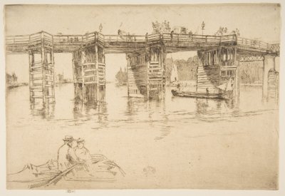 Il vecchio ponte di Putney da James McNeill Whistler
