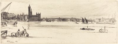 Vecchio ponte di Westminster da James Abbott McNeill Whistler