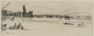 Vecchio Ponte di Westminster da James Abbott McNeill Whistler