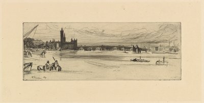 Vecchio ponte di Westminster da James Abbott McNeill Whistler