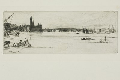 Vecchio ponte di Westminster da James Abbott McNeill Whistler