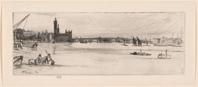 Vecchio ponte di Westminster da James Abbott McNeill Whistler