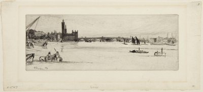 Il vecchio ponte di Westminster da James McNeill Whistler