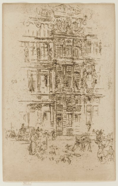 Palazzi, Bruxelles da James Abbott McNeill Whistler