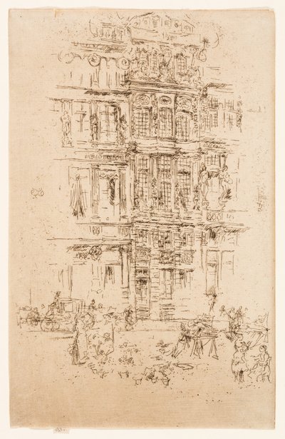 Palazzi, Bruxelles da James Abbott McNeill Whistler