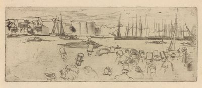 Passeggeri a buon mercato, Limehouse da James Abbott McNeill Whistler