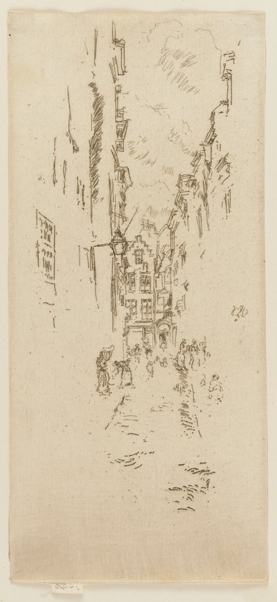 Petite Rue des Bouchers da James Abbott McNeill Whistler