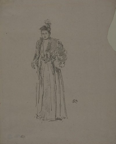 Studio di ritratto: Miss Charlotte R. Williams da James Abbott McNeill Whistler