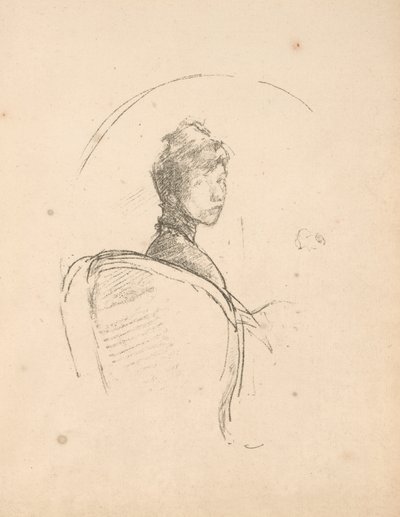 Studio di ritratto: Miss Rosalind Birnie Philip da James Abbott McNeill Whistler
