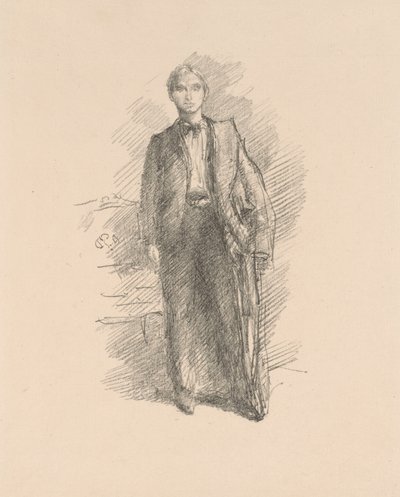 Studio di ritratto: Mr. Herbert C. Pollitt da James Abbott McNeill Whistler