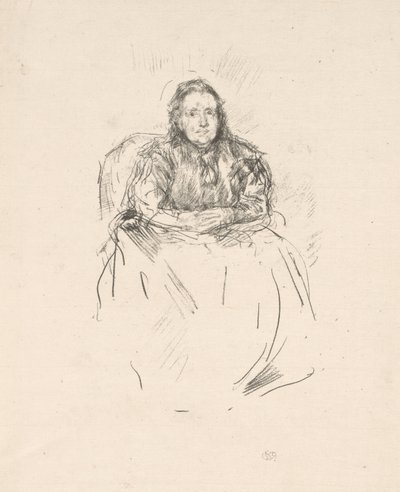 Studio di ritratto: Signora Philip da James Abbott McNeill Whistler