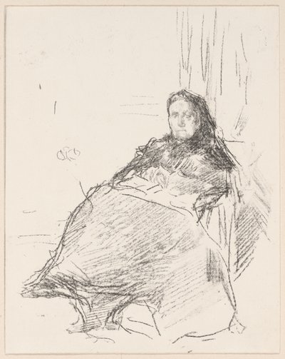 Studio di ritratto: Mrs. Philip, n. 2 da James Abbott McNeill Whistler