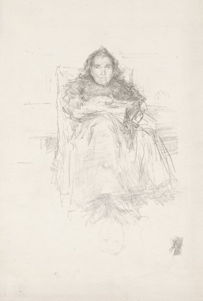 Studio di Ritratto: Signora Philip, No. 3 da James Abbott McNeill Whistler
