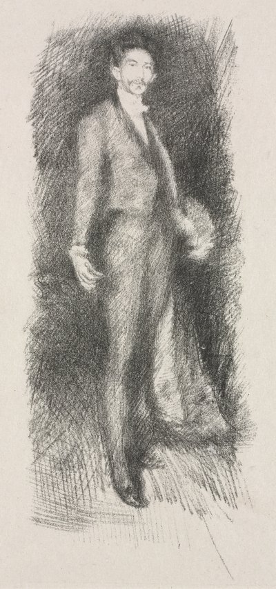 Ritratto del conte Robert de Montesquiou da James McNeill Whistler