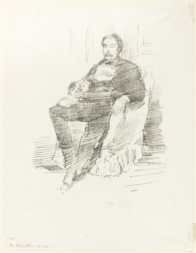 Ritratto del Dr. Whistler, n. 2 da James Abbott McNeill Whistler