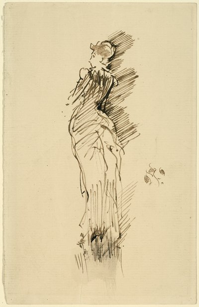 Ritratto di Miss Maud Franklin da James McNeill Whistler