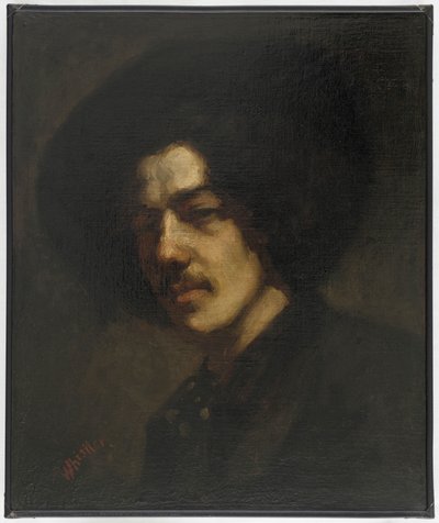 Ritratto di Whistler con Cappello da James Abbott McNeill Whistler