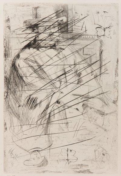 Ritratto di un Uomo da James Abbott McNeill Whistler