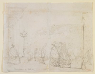 Passeggiata a Baden da James Abbott McNeill Whistler