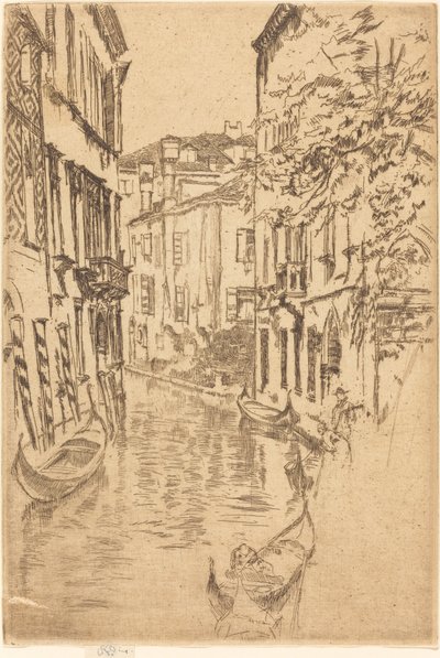 Canale Tranquillo da James Abbott McNeill Whistler