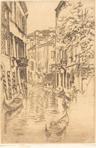 Canale tranquillo da James Abbott McNeill Whistler