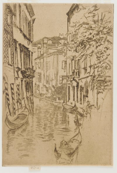 Canale tranquillo da James Abbott McNeill Whistler